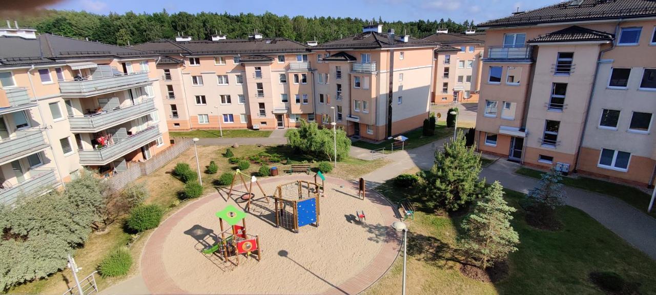 Apartament Lesna Z Tarasem 格丁尼亚 外观 照片