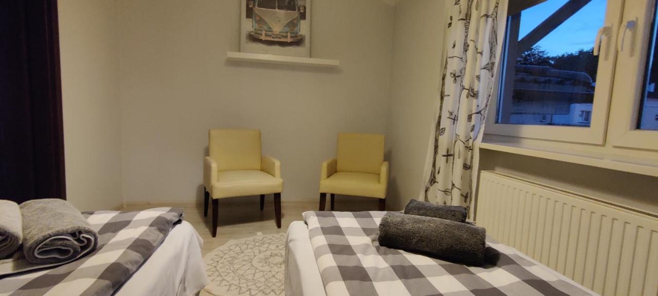 Apartament Lesna Z Tarasem 格丁尼亚 外观 照片